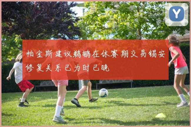 帕金斯建议鹈鹕在休赛期交易锡安修复关系已为时已晚