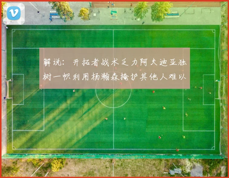 解说：开拓者战术乏力阿夫迪亚独树一帜利用杨瀚森掩护其他人难以配合